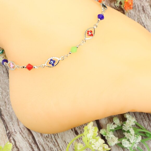 Dainty Anklet for Women – Elegant Everyday Jewelry & Perfect Gift | MLCRC1949 - Picture 2 of 10